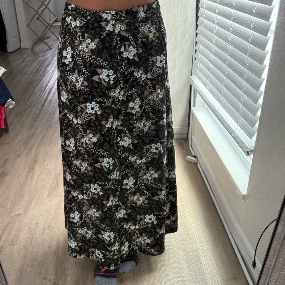 Floral Maxi Skirt